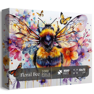 Puzzle ape floreale 1000 pezzi